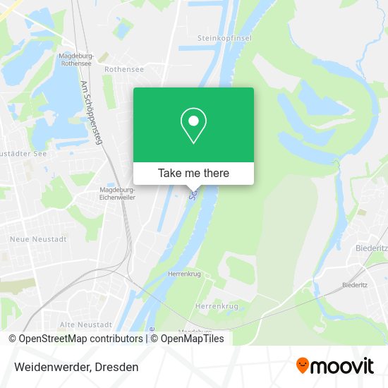Карта Weidenwerder
