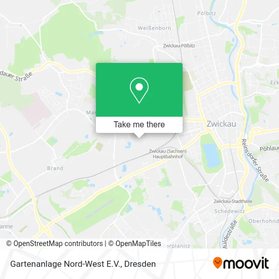 Карта Gartenanlage Nord-West E.V.