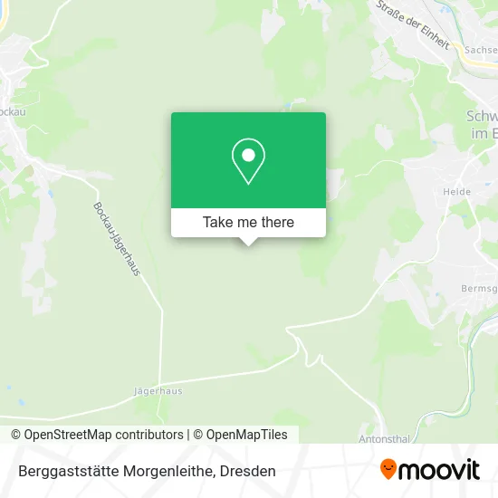Карта Berggaststätte Morgenleithe