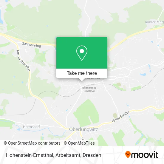 Карта Hohenstein-Ernstthal, Arbeitsamt