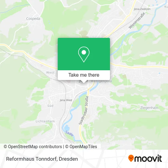Карта Reformhaus Tonndorf