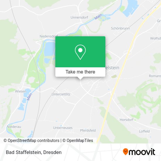 Карта Bad Staffelstein