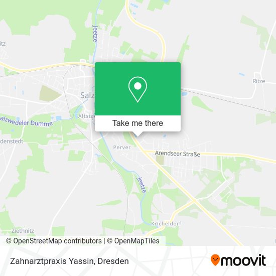 Карта Zahnarztpraxis Yassin