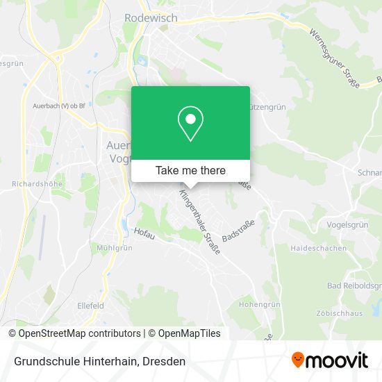 Карта Grundschule Hinterhain
