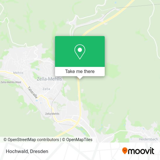 Карта Hochwald