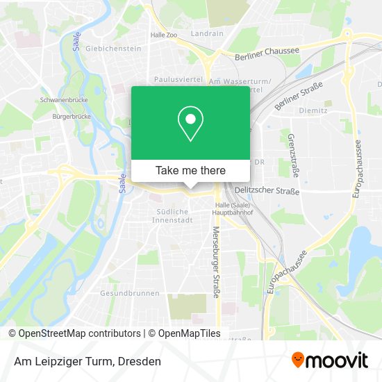 Карта Am Leipziger Turm