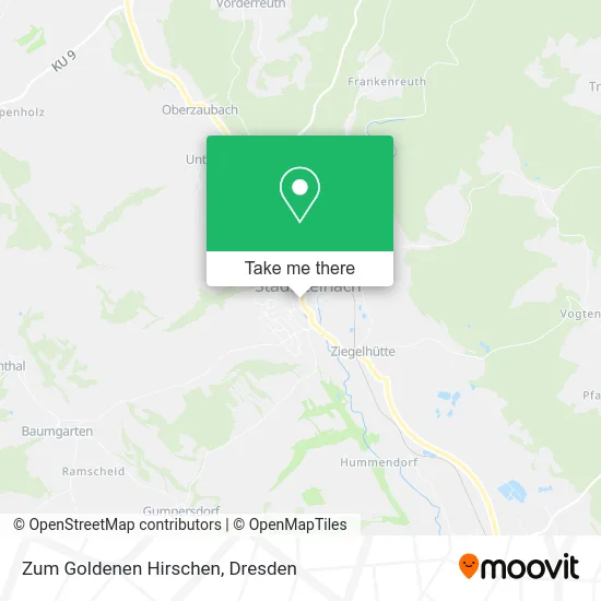 Карта Zum Goldenen Hirschen