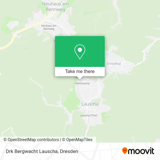 Карта Drk Bergwacht Lauscha