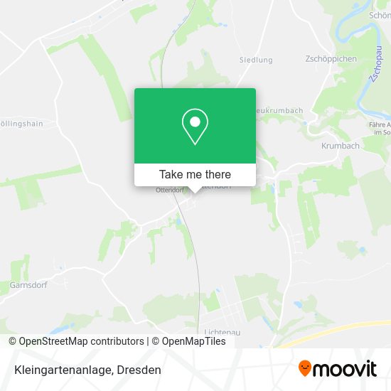 Карта Kleingartenanlage