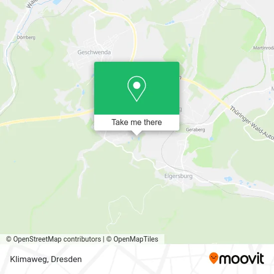 Карта Klimaweg