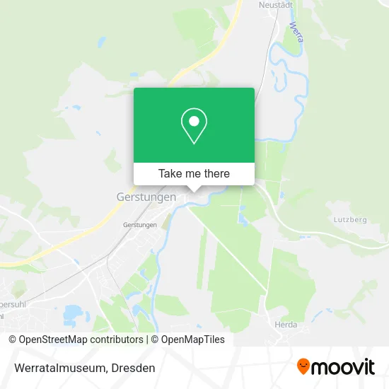 Werratalmuseum map