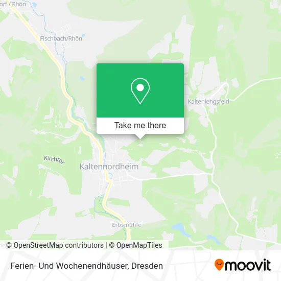 Карта Ferien- Und Wochenendhäuser