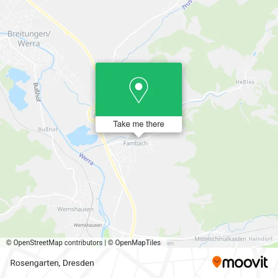 Карта Rosengarten