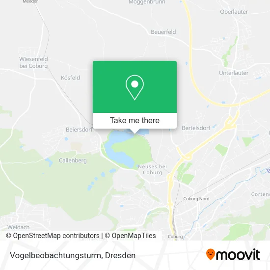 Карта Vogelbeobachtungsturm
