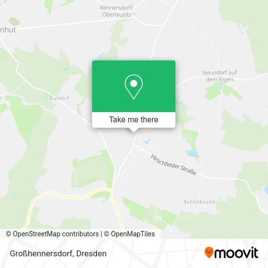 Карта Großhennersdorf