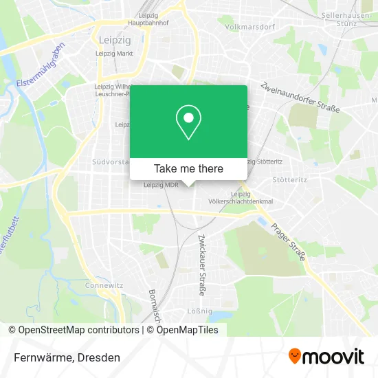 Карта Fernwärme