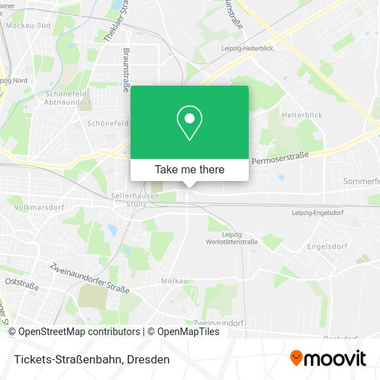Карта Tickets-Straßenbahn