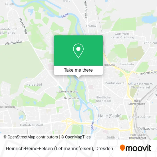 Карта Heinrich-Heine-Felsen (Lehmannsfelsen)