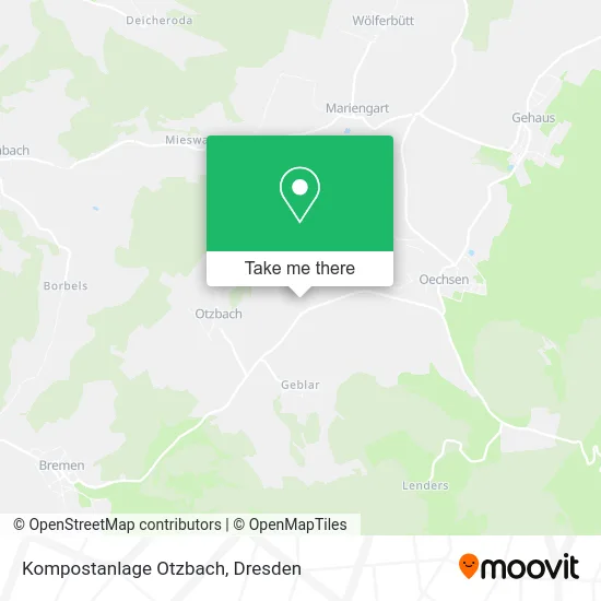 Карта Kompostanlage Otzbach