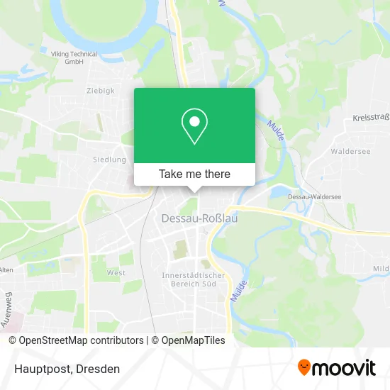 Карта Hauptpost