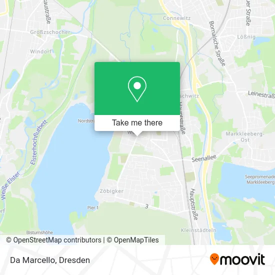 Карта Da Marcello