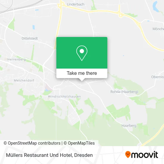 Карта Müllers Restaurant Und Hotel