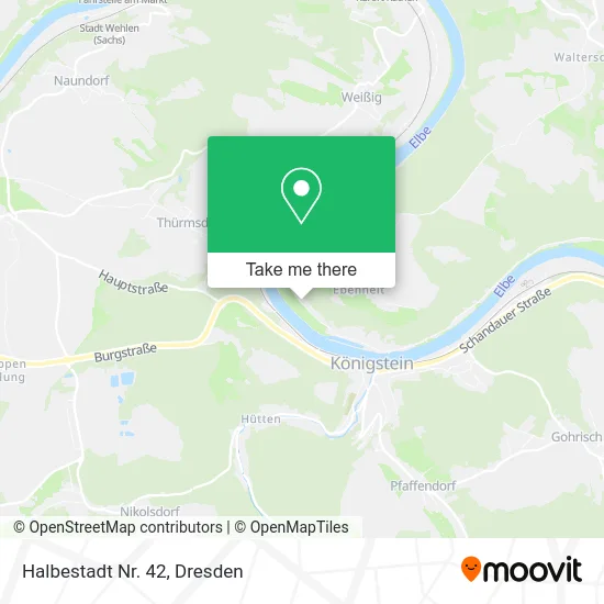 Карта Halbestadt Nr. 42