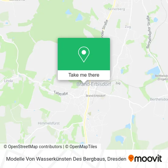 Карта Modelle Von Wasserkünsten Des Bergbaus