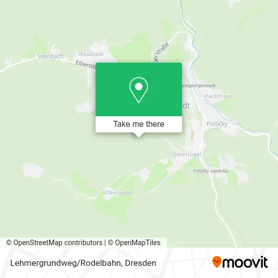 Карта Lehmergrundweg/Rodelbahn