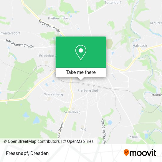Карта Fressnapf