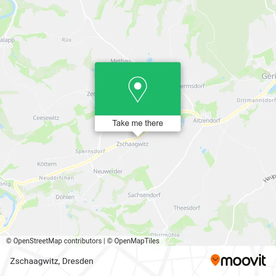 Карта Zschaagwitz
