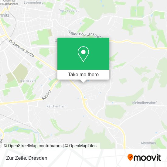 Карта Zur Zeile