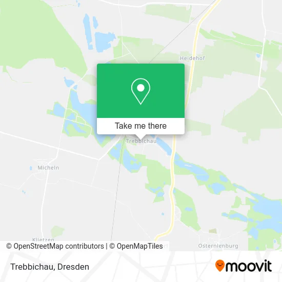 Карта Trebbichau