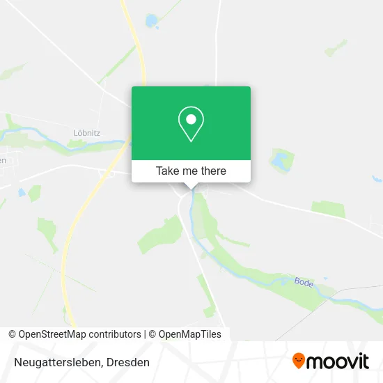 Карта Neugattersleben