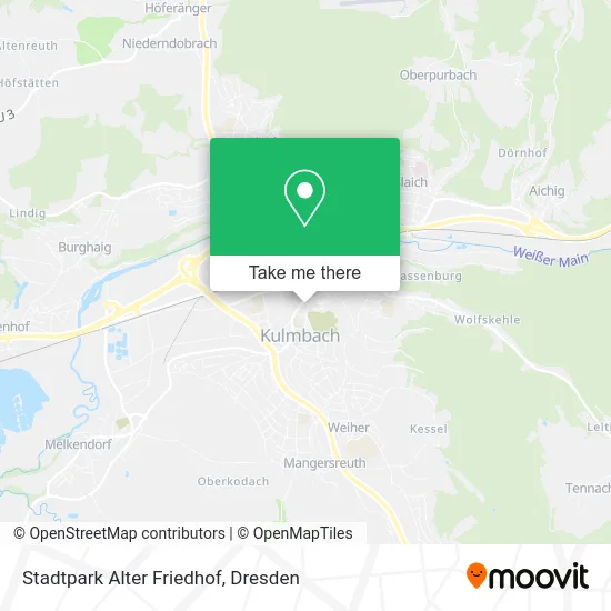 Карта Stadtpark Alter Friedhof