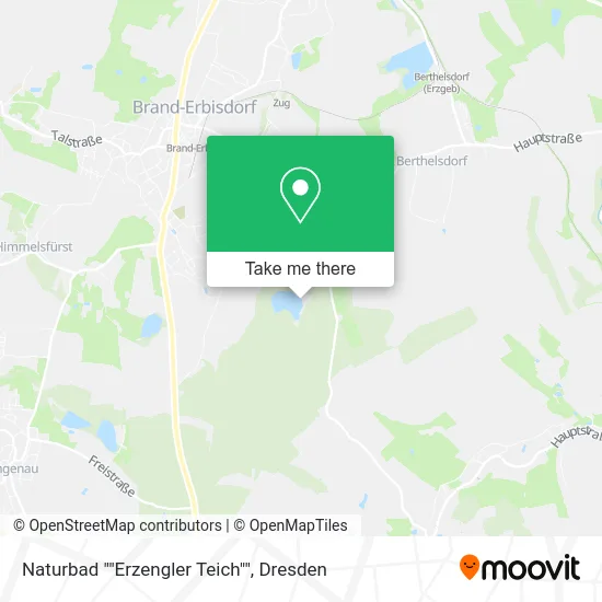Карта Naturbad ""Erzengler Teich""