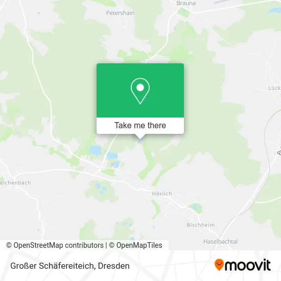 Карта Großer Schäfereiteich