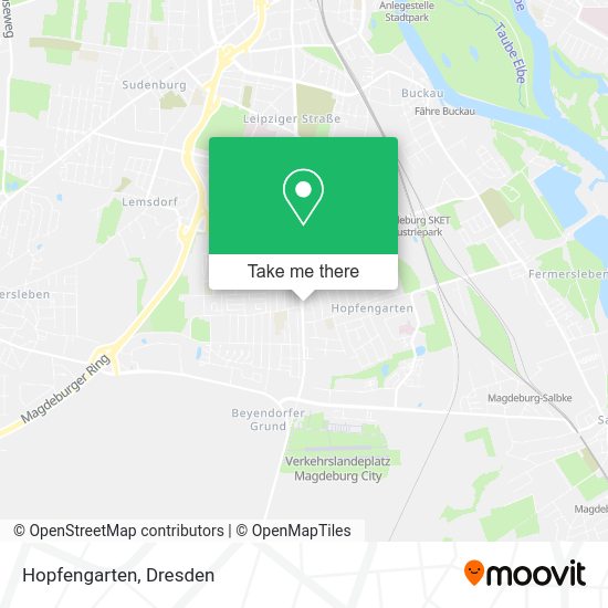 Карта Hopfengarten