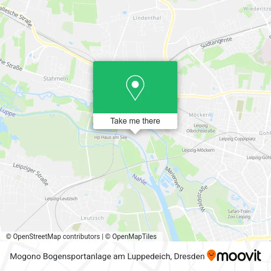 Карта Mogono Bogensportanlage am Luppedeich