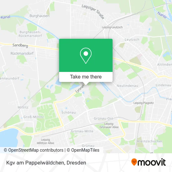 Карта Kgv am Pappelwäldchen