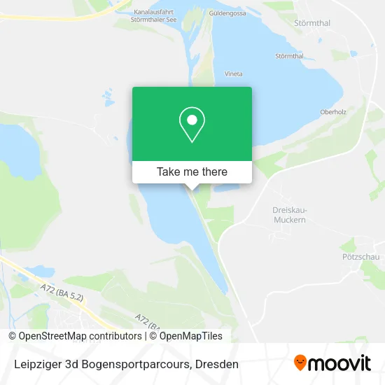 Карта Leipziger 3d Bogensportparcours