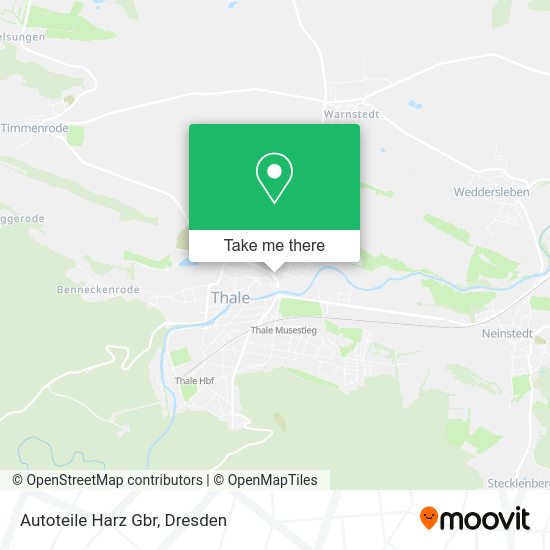 Карта Autoteile Harz Gbr