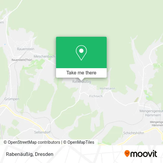 Карта Rabenäußig