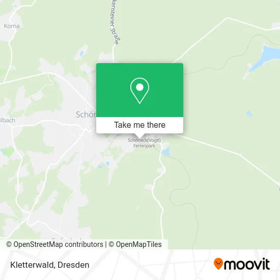 Карта Kletterwald