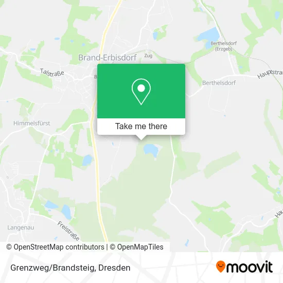Карта Grenzweg/Brandsteig