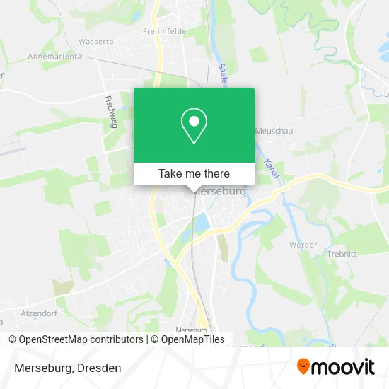 Карта Merseburg