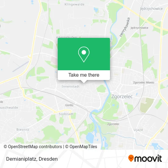 Карта Demianiplatz