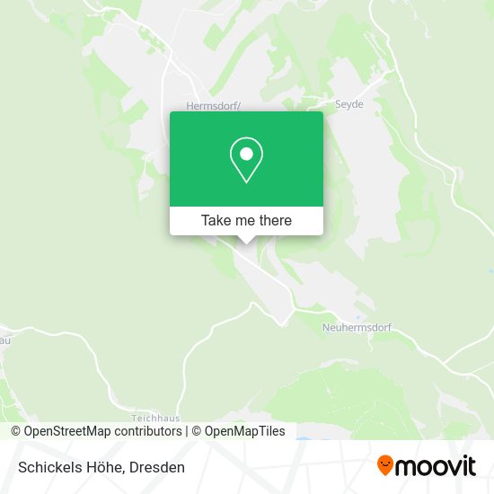 Карта Schickels Höhe