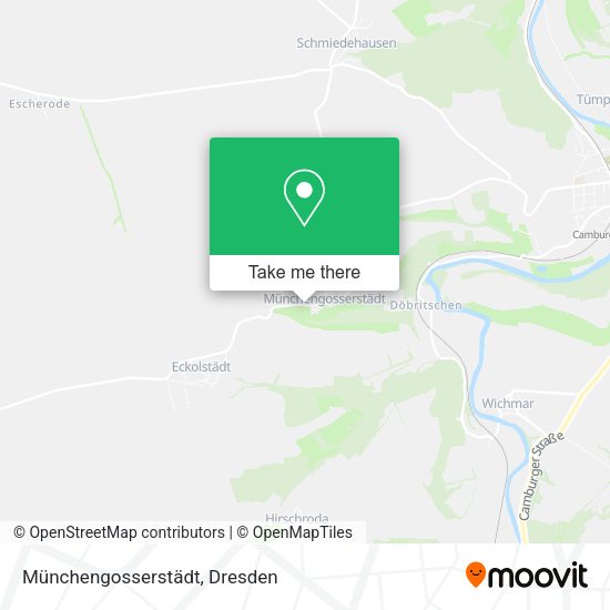 Карта Münchengosserstädt
