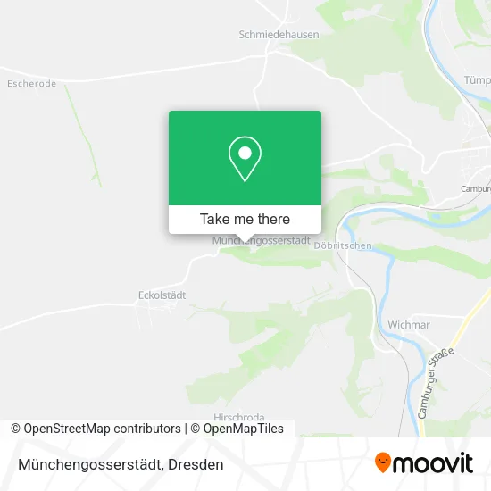 Карта Münchengosserstädt
